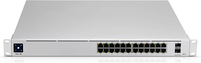 Коммутатор PoE управляемый L3 Ubiquiti USW-Pro-24-POE v2 (USW-PRO-24-POE)