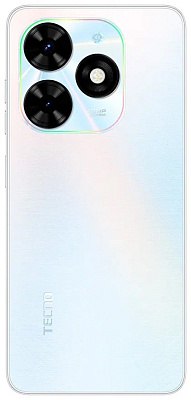 Смартфон Tecno Spark Go 2024,64Gb, Mystery White (BG6/64/4/Mystery White)