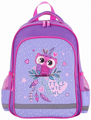 Рюкзак ПИФАГОР Owlet, Lilac-Pink (229991)