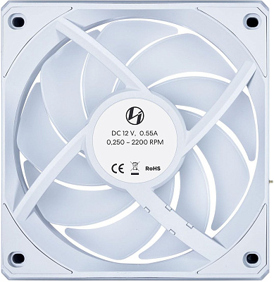 Вентилятор для корпуса Lian Li Uni Fan CL120 Wireless Reverse White (G99.12RCL1W1W.00)