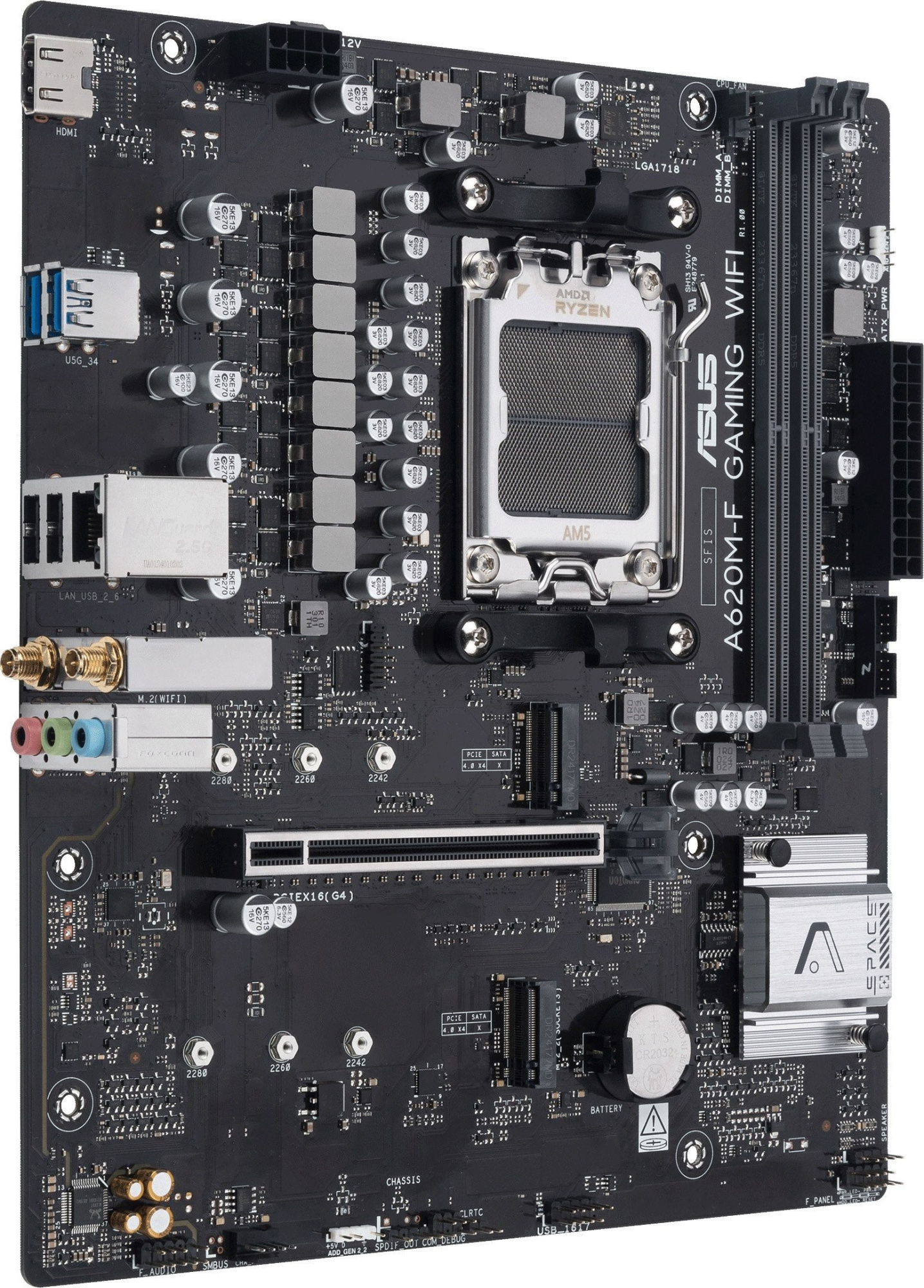 Материнская плата ASUS A620M-F GAMING WIFI (A620M-F GAMING WIFI)