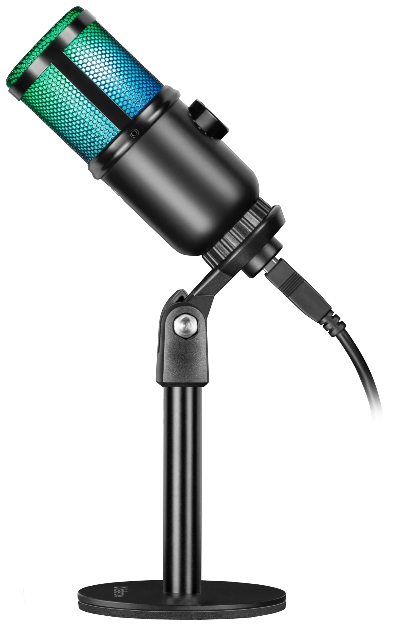 Игровой стрим микрофон Defender Glow GMC 400 USB, провод 1.3 м (64640)