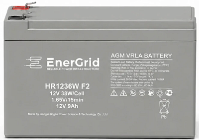 Аккумулятор EnerGrid HR1236W F2, 12В 9Ач (EnerGrid HR1236W F2)