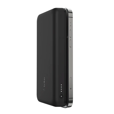 Портативный внешний аккумулятор Belkin Magnetic Portable Wireless Charger 10K (BPD001btBK)