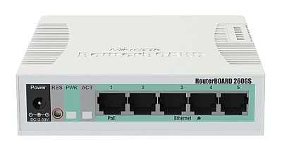 Коммутатор MikroTik CSS106-5G-1S (CSS106-5G-1S)