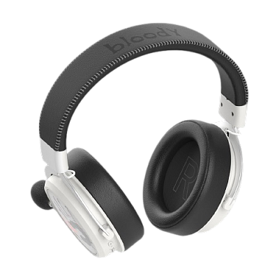 Наушники беспроводные игровые Bloody MR590 WHITE (MR590 WHITE)