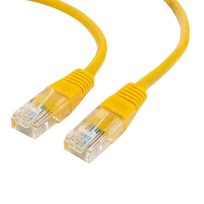 Патч-корд UTP Cablexpert, кат. 5e, 1.5м, жёлтый (PP10-1.5M/Y)