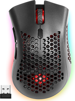 Мышь беспроводная игровая Defender Warlock GM-709L RGB (52709)