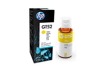 Водорастворимые чернила для принтера HP GT52 Yellow (M0H56AE)