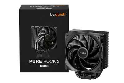 Кулер для процессора Bequiet! Pure Rock 3 Black (BK039)