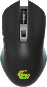 Мышка игровая Gembird MUSGW-6BL-02, black  (MUSGW-6BL-02)