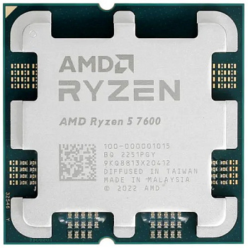 Процессор AMD Ryzen 5 7600, AM5, OEM (100-000001015 OEM)