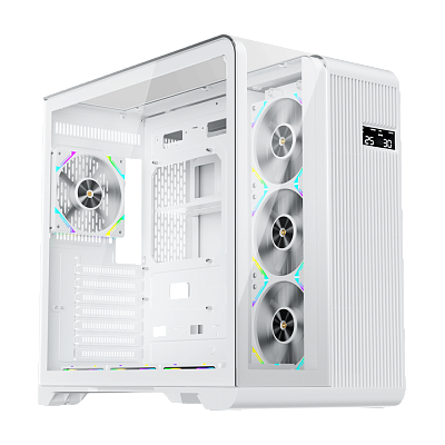 Компьютерный корпус 1STPLAYER RT7 WHITE (RT7-WH-3FC7R-W-1FC7-W)