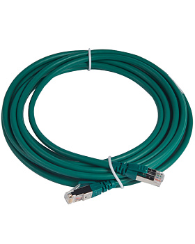 Legrand 051869 П-корд S/FTP 6а LSZH 5м зелен. (051869)