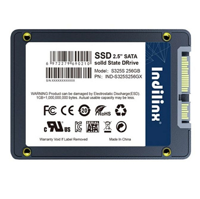 Твердотельный накопитель SSD Indilinx, 256GB, SATA (IND-S325S256GX)
