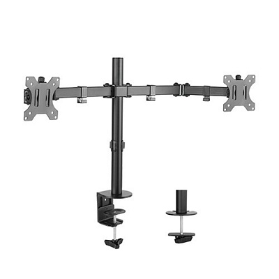 Настольный кронштейн Brateck LDT12-C024N для 2-х мониторов (13"-32") (LDT12-C024N)
