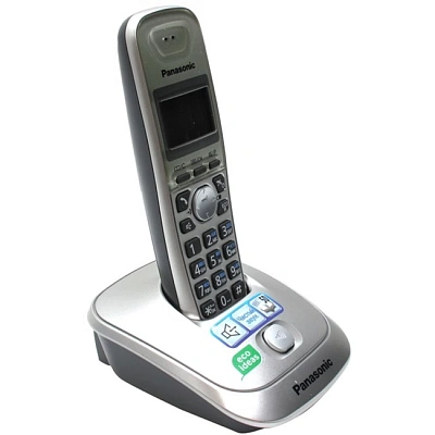 Радиотелефон PANASONIC KX-TG2511 (RUN) Платиновый (KX-TG2511RUN)