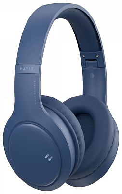 Наушники беспроводные Havit H633BT, Blue (2.0201200329476E+14)
