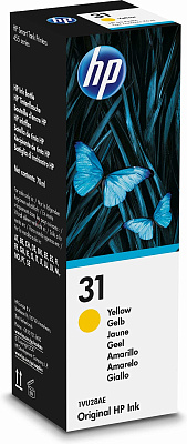 Чернила HP 31 (1VU28AE) Желтые, 30мл