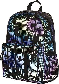Рюкзак BRAUBERG Pixels, Black (229943)