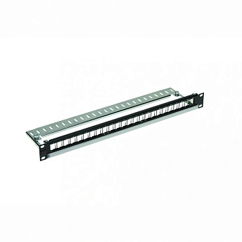 Патч-панель 19", MOLEX  1U, 24 портов, экранированная (PID-00257)