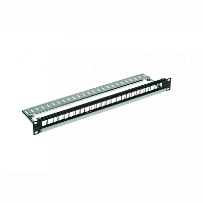 Патч-панель 19", MOLEX  1U, 24 портов, экранированная (PID-00257)
