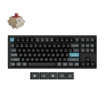 Клавиатура игровая Keychron Q3 Ultra 8K, черный (Q3U-M1)