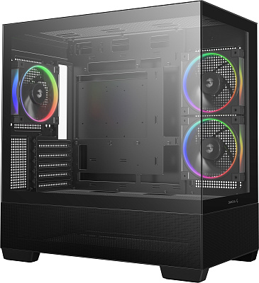 Корпус DeepCool CG380 3F, Black (R-CG380-BKAGM3-G)