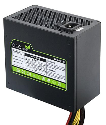 Блок питания ATX 600W Chieftec ECO GPE-600S, (GPE-600S)