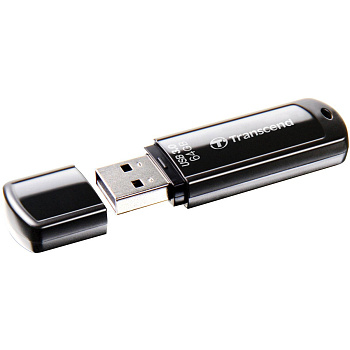 USB Флеш 64GB 3.0 Transcend TS64GJF700 черный (TS64GJF700)