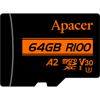 Карта памяти Apacer AP64GMCSX10U8-R 64GB (AP64GMCSX10U8-R)