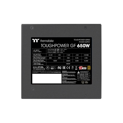 Блок питания Thermaltake Toughpower GF 650W (PS-TPD-0650FNFAGE-2)
