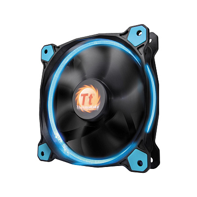 Кулер для компьютерного корпуса Thermaltake Riing 14 LED Blue (CL-F039-PL14BU-A)