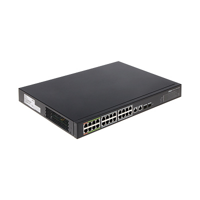 Dahua 24 портовый ePoE коммутатор, управляемый (DH-LR2226-24ET-360)