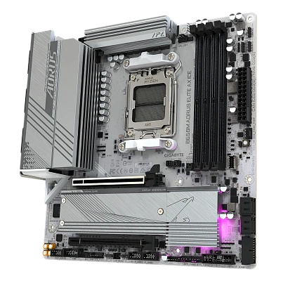  Материнская плата GIGABYTE B650M AORUS ELITE AX ICE (B650M A ELITE AX ICE)