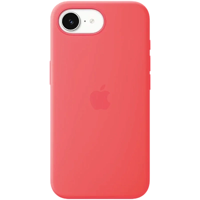 Чехол для iPhone 17e Silicone Case with MagSafe - Bright Guava,Model A3646 (MHWH4ZM/A)