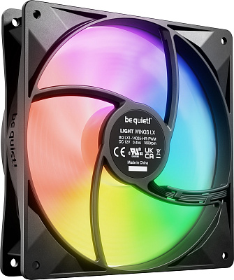 Вентилятор для компьютерного корпуса Bequiet! Light Wings LX 140mm PWM high-speed (BL129)