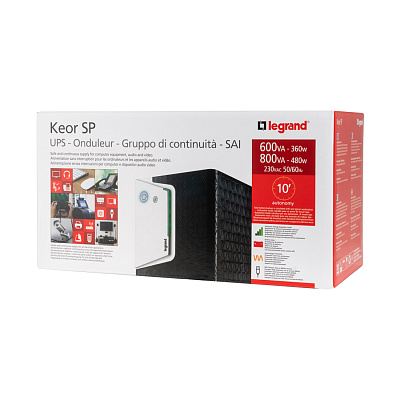 Источник бесперебойного питания Legrand Keor SP 800 ВА (Keor SP 800 ВА (310184))