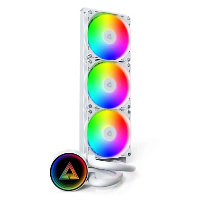Водяное охлаждение для CPU Montech LightFlow ARGB 360, White (LightFlow ARGB 360 (W))
