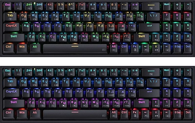 Клавиатура + мышь, USB,Redragon S136, Black (72158)