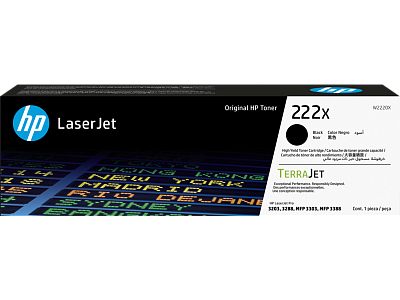 Оригинальный тонер-картридж LaserJet, черный (W2221X) (W2220X)