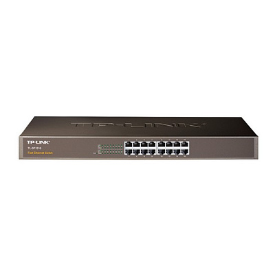 Коммутатор TP-Link TL-SF1016 16-портовый 10/100 Мбит/с монтируемый в стойку коммутатор (TL-SF1016)