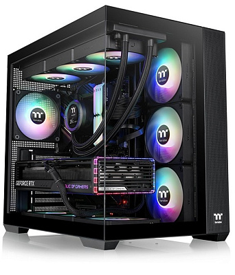 Компьютерный корпус Thermaltake View 380 TG ARGB - Black (CA-1Z2-00M1WN-00)