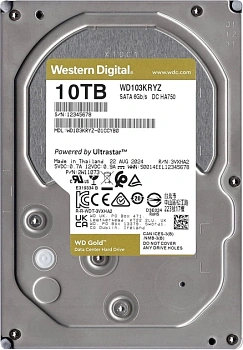 Жесткий диск повышенной надежности HDD 10Tb Western Digital Gold (WD103KRYZ)