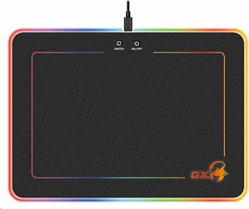 Коврик для мыши Genius RS2, GX-Pad 600H RGB, BLK, USB, 31250006400 (31250006400)