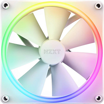 Кулер для компьютерного корпуса NZXT F140 RGB DUO White (RF-D14SF-W1)