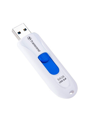 USB Флеш 64GB 3.0 Transcend TS64GJF790W белый (TS64GJF790W)