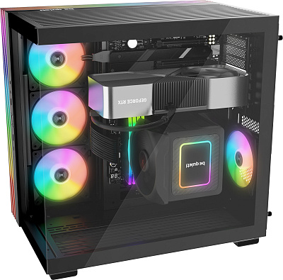 Компьютерный корпус Bequiet! LIGHT BASE 600 DX Black (BGW65)