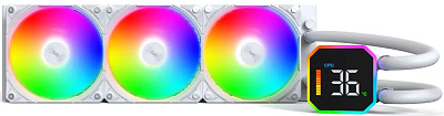 Водяное охлаждение для CPU Montech HyperFlow Digital 360, White (HyperFlow Digital 360 (W))