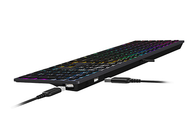 Клавиатура A4tech Fstyler FX60H-Neon-LED  (FX60H-Neon)